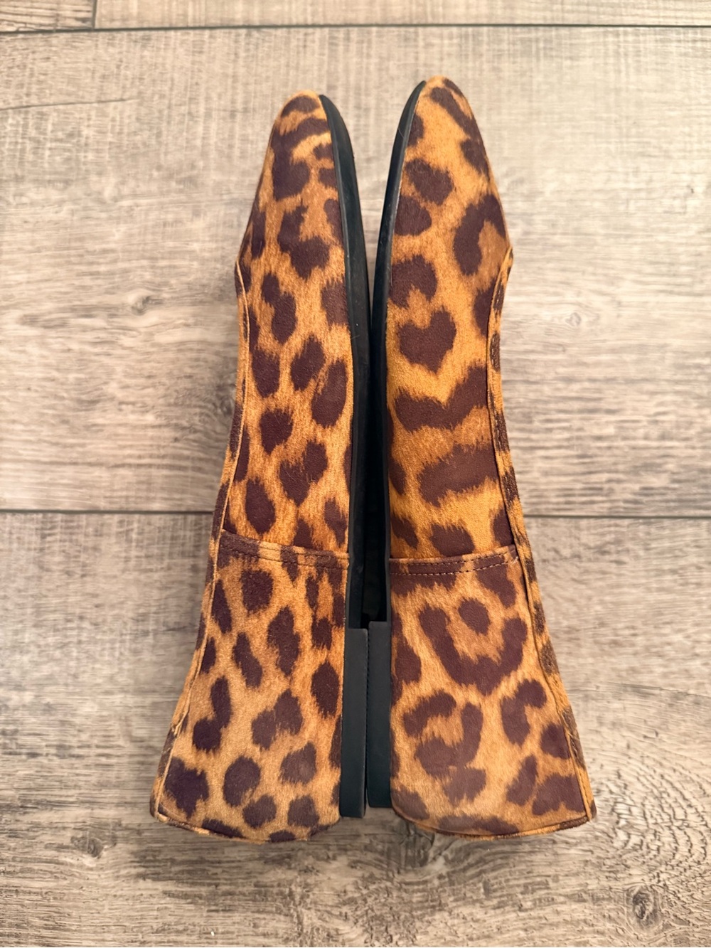 NWOB Vionic Orinda Square Toe Leopard Flats Size 7.5 - Picture 4 of 8